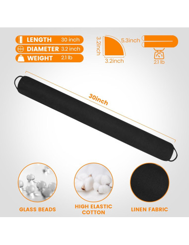 Tapón para Corrientes de Aire TORRAMI 76.2 cm Negro Aislante