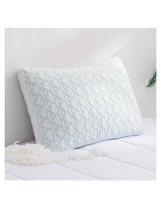 Almohada Ajustable Hipoalergénica Ankwos Queen Viscosa Bambú