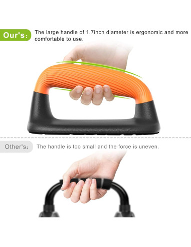 Barras de Flexiones Kipika Antideslizantes 2PCS 1000 lbs