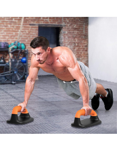 Barras de Flexiones Kipika Antideslizantes 2PCS 1000 lbs