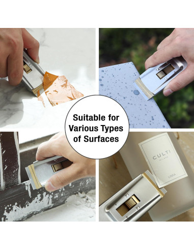 Raspador de Cuchillas Bates - 2 Paquetes + 30 Cuchillas