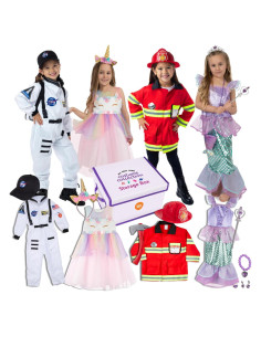 Disfraz 4-en-1 Born Toys para Niñas 4-6 Años - Lavable