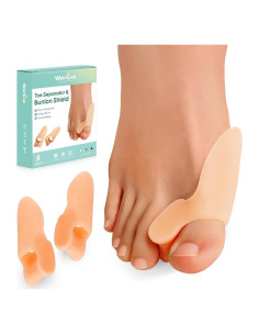 Almohadillas Correctoras para Juanetes Welnove - 8 Piezas Gel