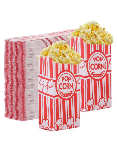 500 Bolsas de Papel para Palomitas TINSKY 1 oz Desechables