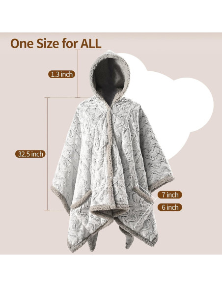 Manta Térmica Eléctrica Bearhug 152x127 cm, 6 Niveles de Calor