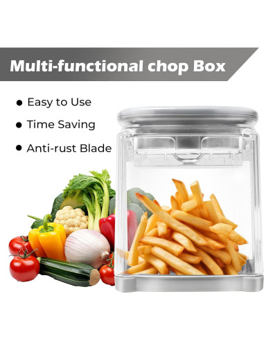 Cortador de Verduras Manual ZHANG XIAO QUAN 1628 - Acero Inoxidable