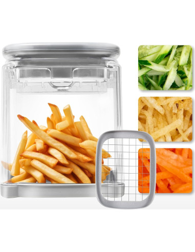 Cortador de Verduras Manual ZHANG XIAO QUAN 1628 - Acero Inoxidable