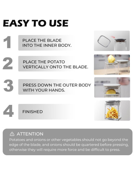 Cortador de Verduras Manual ZHANG XIAO QUAN 1628 - Acero Inoxidable