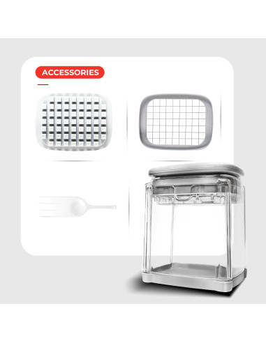 Cortador de Verduras Manual ZHANG XIAO QUAN 1628 - Acero Inoxidable