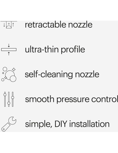 Bidet Brondell SimpleSpa SS-150 No Eléctrico Blanco 0.51 cm