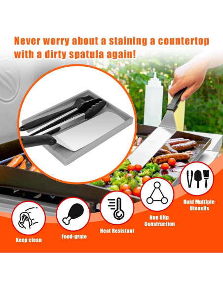 Cubierta Protectora Utheer para Plancha Blackstone 22" Silicona