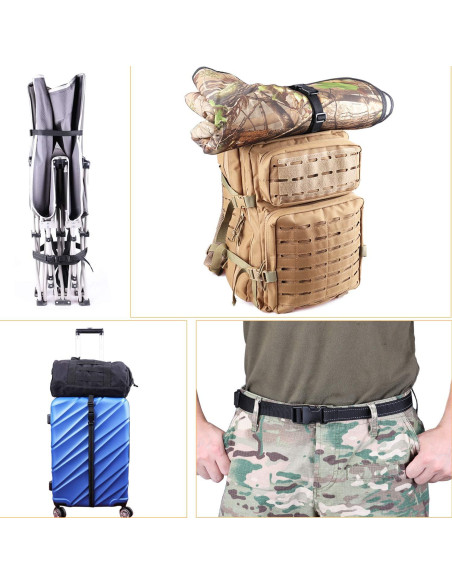 Correa de Mochila MAGARROW 1" Ajustable Paquete de 4