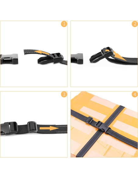 Correa de Mochila MAGARROW 1" Ajustable Paquete de 4