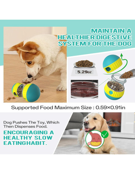 Juguete de Rompecabezas para Perros YXX-TECH Azul 8.74cm