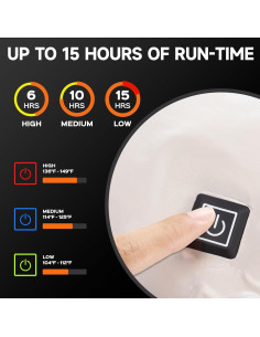 Bolsa Calentadora de Manos FESTIVALCOS U105 10000mAh 3 Niveles 2