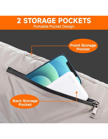 Bolsa Calentadora de Manos FESTIVALCOS U105 10000mAh 3 Niveles