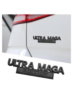 Calcomanía de Metal 3D AICEL para Automóvil - Negro