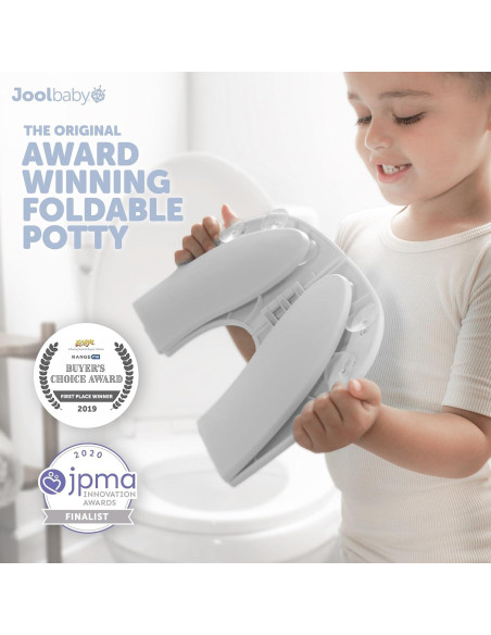 Asiento de Entrenamiento para Baño Plegable Jool Baby Gris