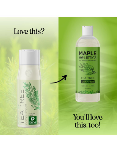 Acondicionador Maple Holistics 295ml Árbol de Té para Cabello Seco