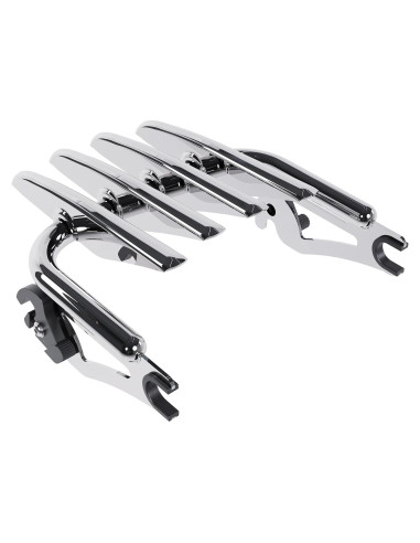 Soporte de Equipaje Desmontable ECOTRIC Cromado 2009-2024 Harley