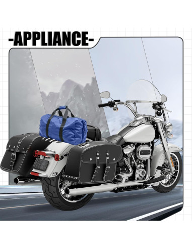 Soporte de Equipaje Desmontable ECOTRIC Cromado 2009-2024 Harley