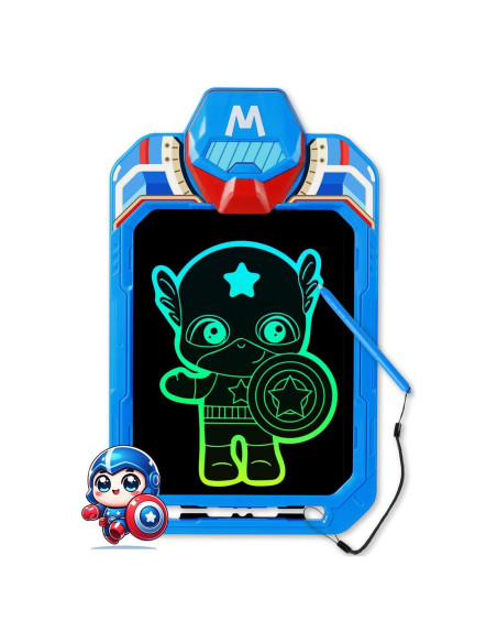 Tableta de Escritura LCD 10" Fullware Héroe Mecánico Azul Tableta de Escritura LCD 10" Fullware Héroe Mecánico Azul