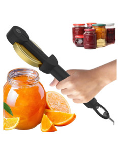 Abrebotellas Retráctil Diameleo para Personas Mayores - Negro