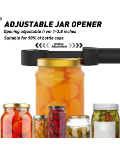 Abrebotellas Retráctil Diameleo para Personas Mayores - Negro 2