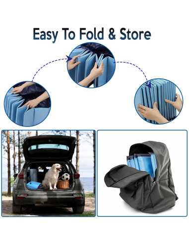 Piscina Plegable Zona Tech para Mascotas y Niños 10.3L