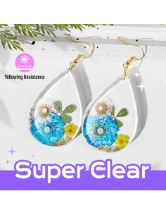 Kit de Resina UV 300g HeyClear - Epoxi Clara y Dura para Manualidades 2