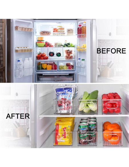 Bin de Almacenamiento Apilable KAVDNAE 2 Paquete 25.4 cm