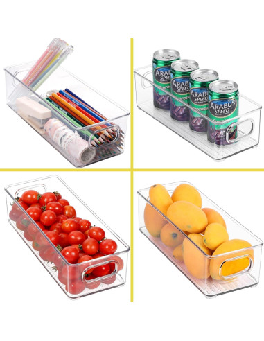 Bin de Almacenamiento Apilable KAVDNAE 2 Paquete 25.4 cm