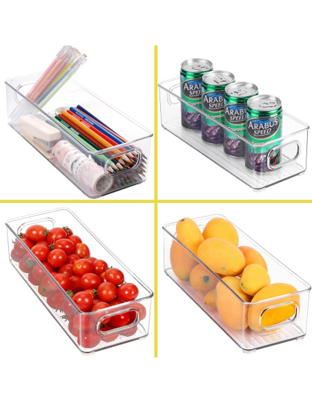 Bin de Almacenamiento Apilable KAVDNAE 2 Paquete 25.4 cm