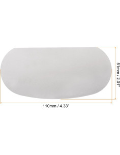 Raspadores de Arcilla de Acero Inoxidable HARFINGTON 2 Pcs 2