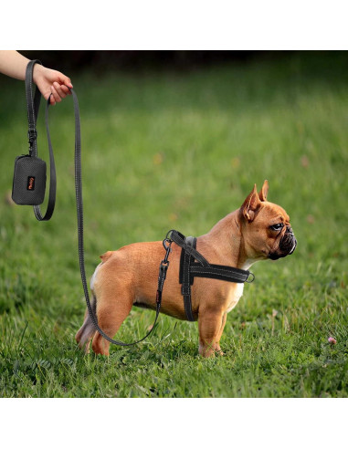 Correa Reflectante Didog de Nylon 1.8m con Dispensador para Perros