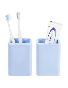 Soporte para Cepillos de Dientes Luxspire 2 PCS Diatomita Azul