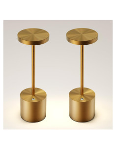 Lámpara de Mesa Inalámbrica LED JALVDE 34.29cm 5000mAh 2Pack