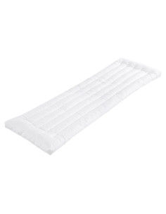 Almohada Corporal Slim HOMBYS 40x137 cm Algodón Blanca