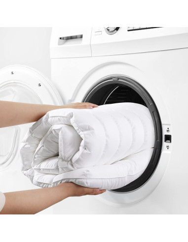 Almohada Corporal Slim HOMBYS 40x137 cm Algodón Blanca