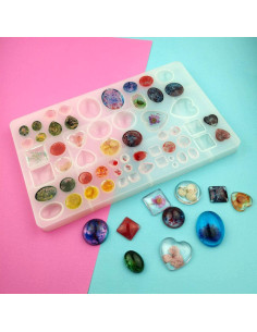 Molde de Silicona para Joyería Yuntop Grande - 29 Estilos 2