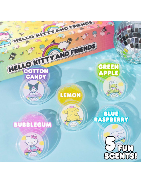 Conjunto de Slime Hello Kitty 25 Paquetes Aromatizados 28g