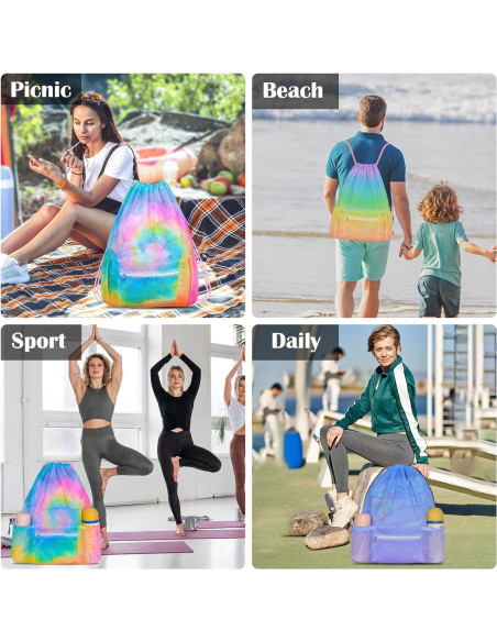 Bolsa de Malla Nidoul con Cierre y Bolsillo para Gimnasio Bolsa de Malla Nidoul con Cierre y Bolsillo para Gimnasio