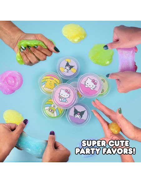 Conjunto de Slime Hello Kitty 25 Paquetes Aromatizados 28g