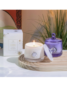 Vela Aromática Chloefu LAN Jardín Gardenia 220g 55h 2