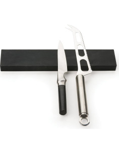 Barra Magnética para Cuchillos RSVP Internacional 25.4 cm Silicona Negra 2