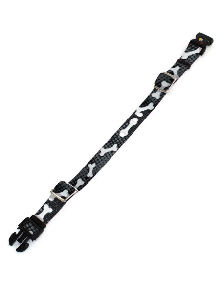 Correa de Reemplazo Extreme Dog Fence Huesos Negros Pequeña 25.4-30.5 cm