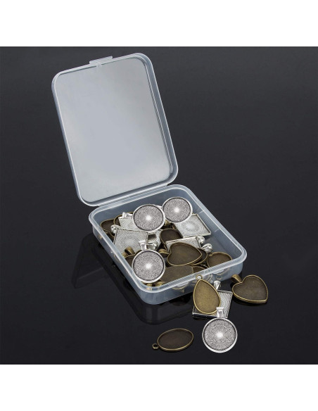 Kit de Joyería de Resina HOMEIDOL con 30 Piezas y Moldes