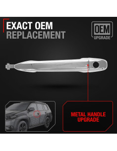 Mango de Puerta Exterior Toyota Tacoma 2005-2015 - Cromado 2