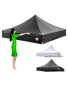 Cubierta Superior Carpa Plegable 10x10 KaKuEike Impermeable