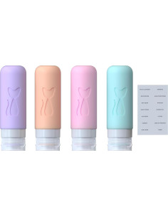 Botellas de viaje a prueba de fugas Zafit 88.72 ml 4 unidades 2